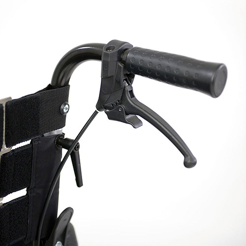 VARIOXX<sup>2</sup> Leichtgewichtrollstuhl - Schiebgriffe höheneinstellbar mit Begleitpersonenbremsen