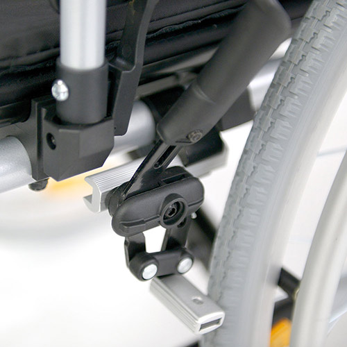 Der VARIOXX<sup>2</sup> Rollstuhl – Bremshebelverlängerung